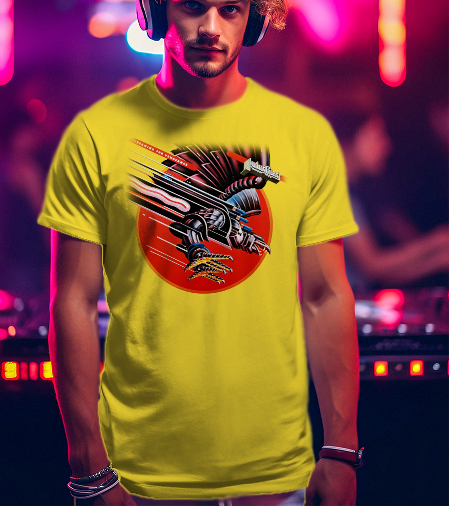 Judas Priest Screaming For Vengeance Metal Eagle T-Shirt