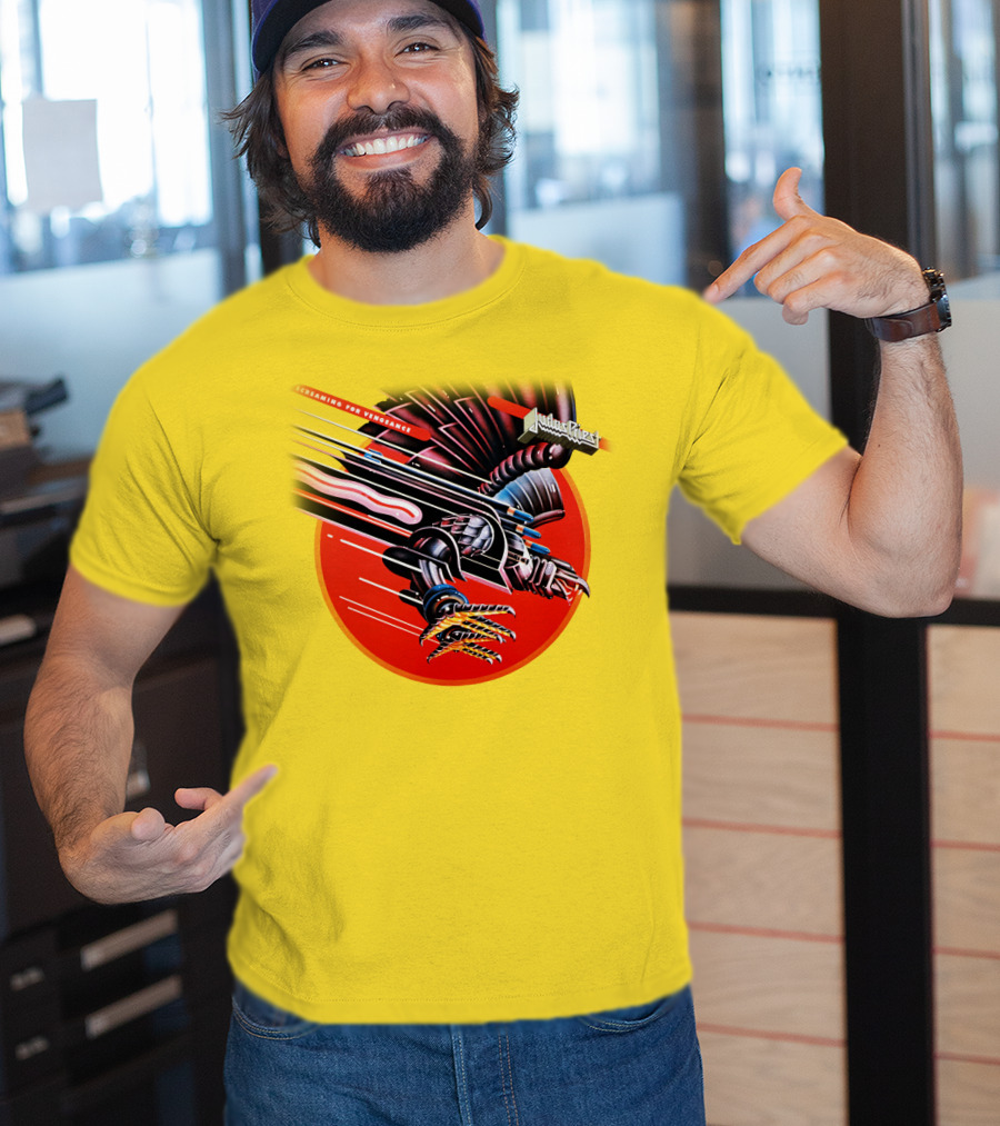 Judas Priest Screaming For Vengeance Metal Eagle T-Shirt