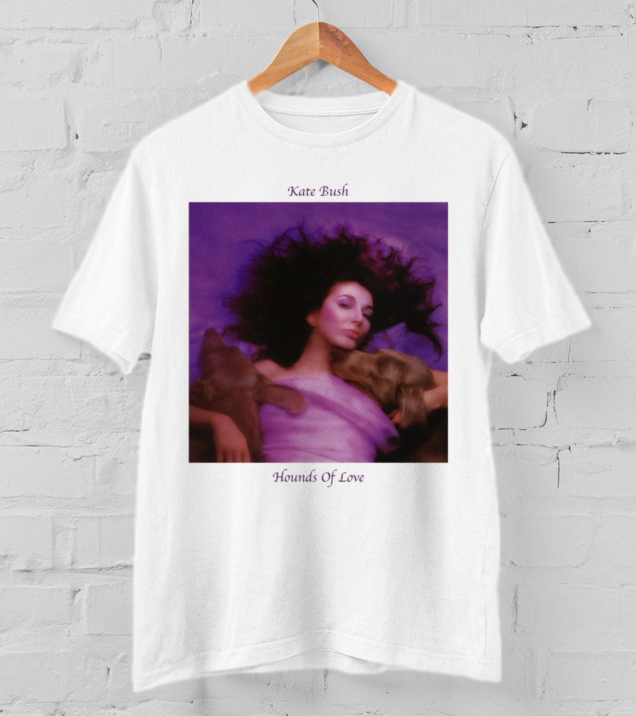 Kate Bush Hounds Of Love Album Cover Image T-Shirt