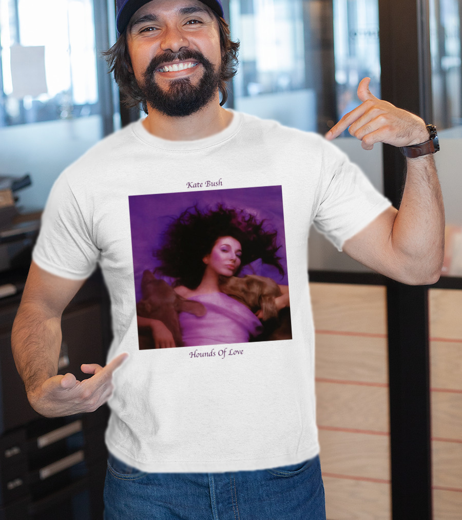 Kate Bush Hounds Of Love Album Cover Image T-Shirt