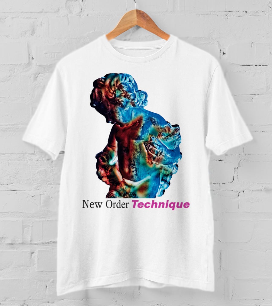New Order Technique Album Sculpture T-Shirt
