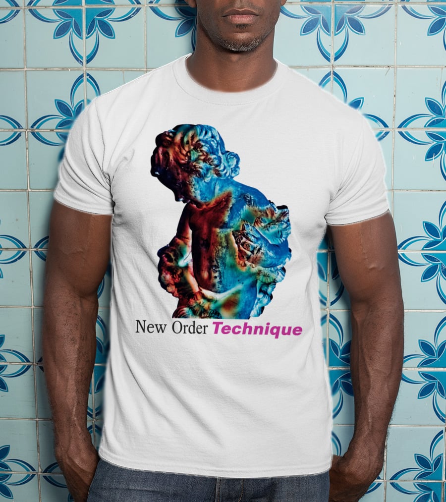 New Order Technique Album Sculpture T-Shirt