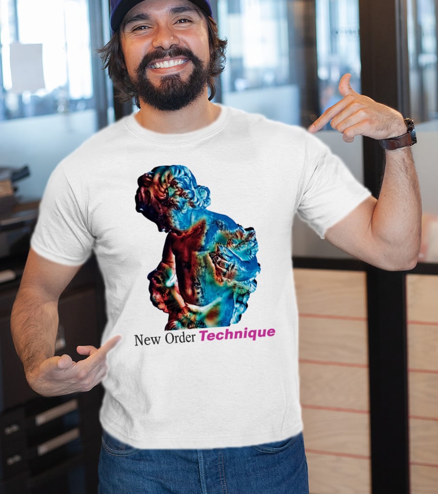 New Order Technique Album Sculpture T-Shirt