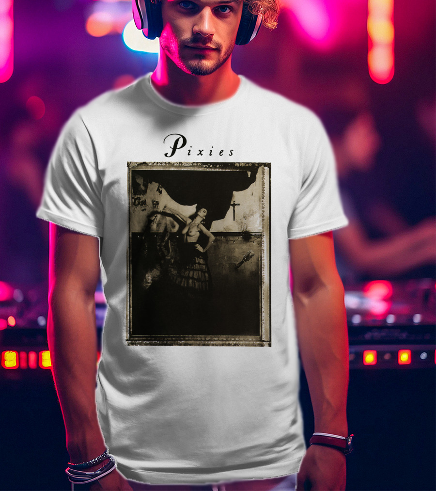 Pixies Surfer Rosa Album Cover Vintage Aesthetic T-Shirt