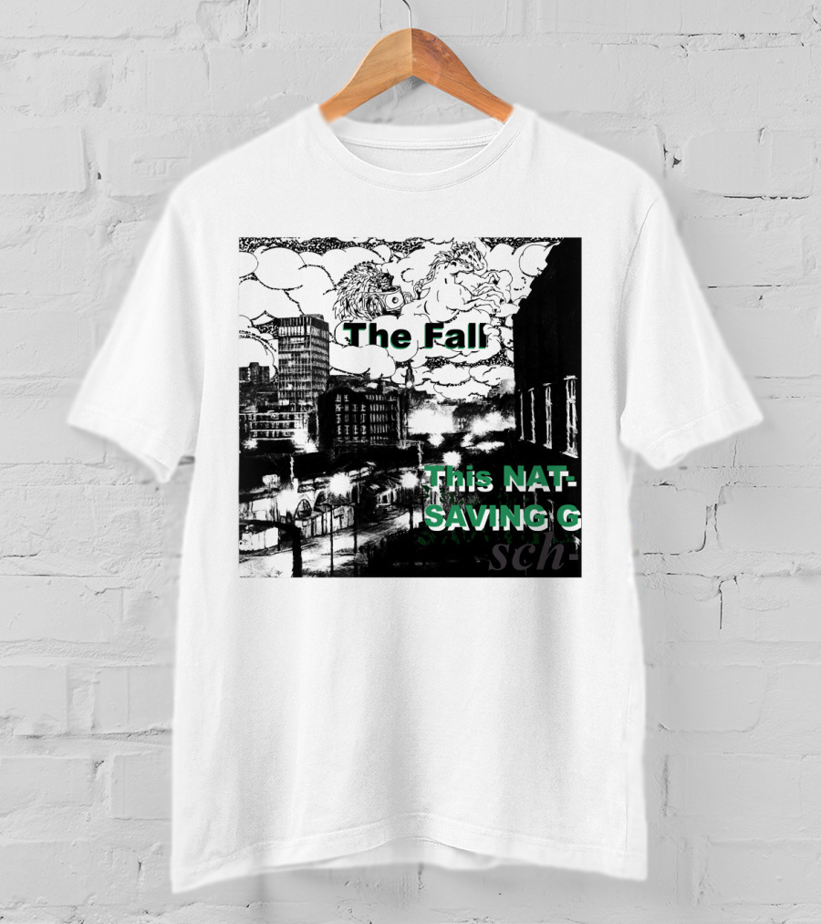 The Fall This Nation's Saving Grace Cityscape And Clouds T-Shirt