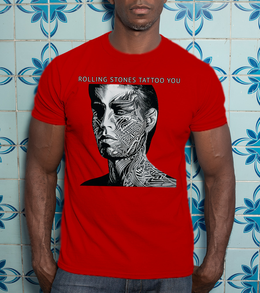 Rolling Stones Tattoo You Face Art T-Shirt