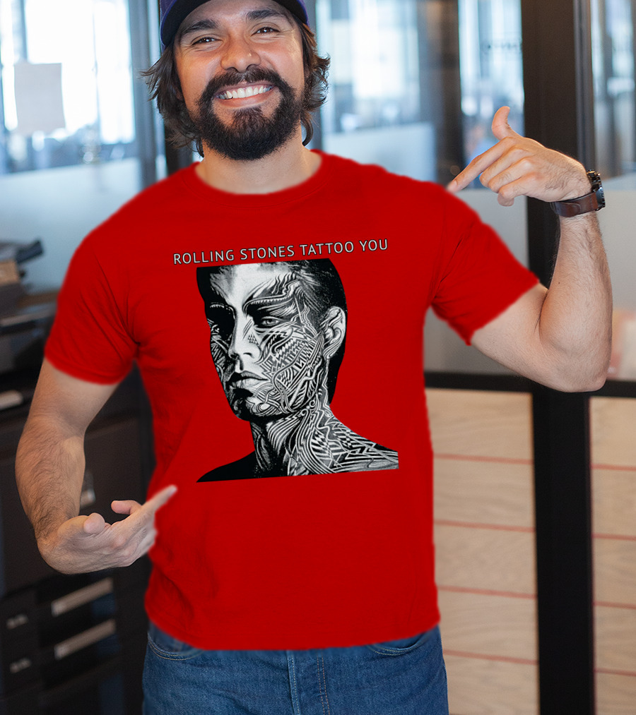 Rolling Stones Tattoo You Face Art T-Shirt