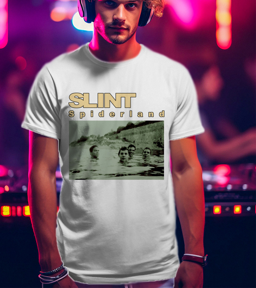 SLINT Spiderland Band Album Cover Swimming Image T-Shirt