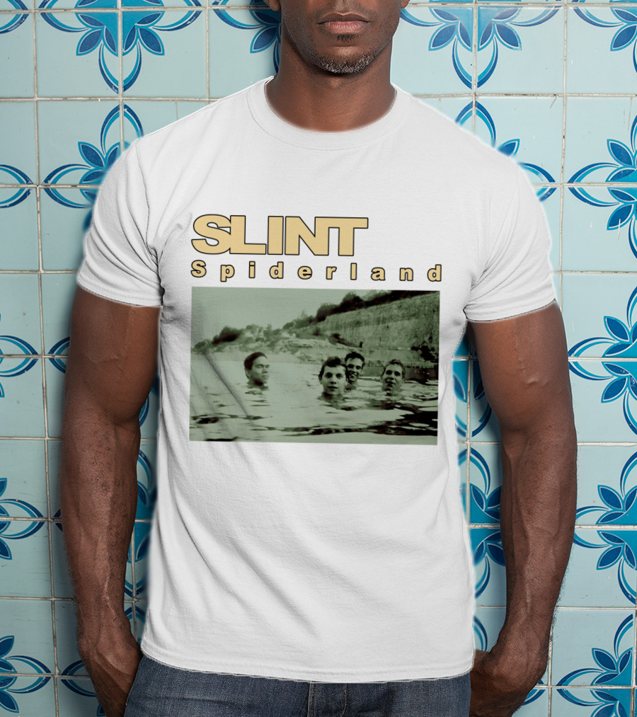 SLINT Spiderland Band Album Cover Swimming Image T-Shirt