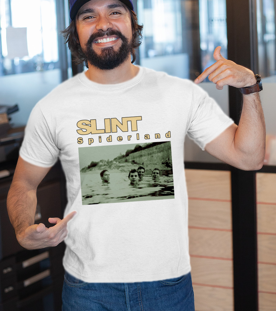 SLINT Spiderland Band Album Cover Swimming Image T-Shirt