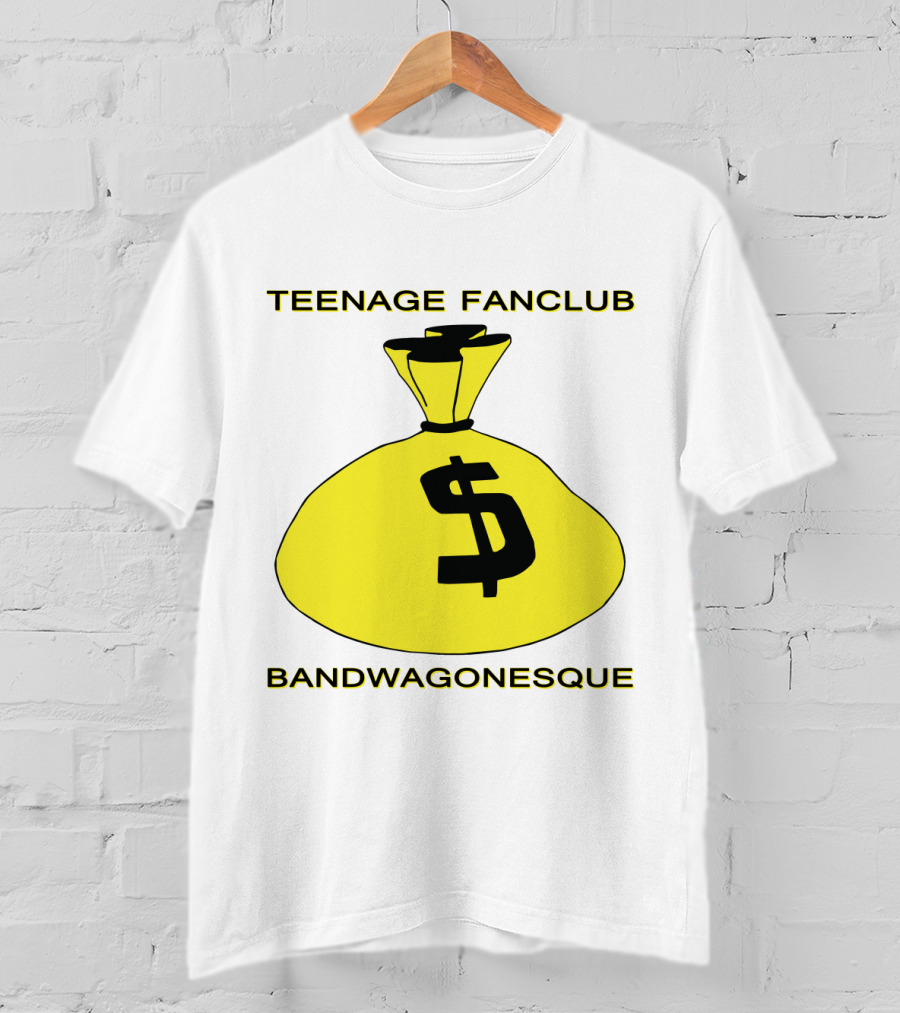 Teenage Fanclub Bandwagonesque Money Bag Icon With Dollar Sign T-Shirt