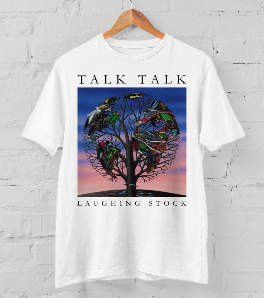 Talk Talk Laughing Stock Surreal Tree With Birds T-Shirt
