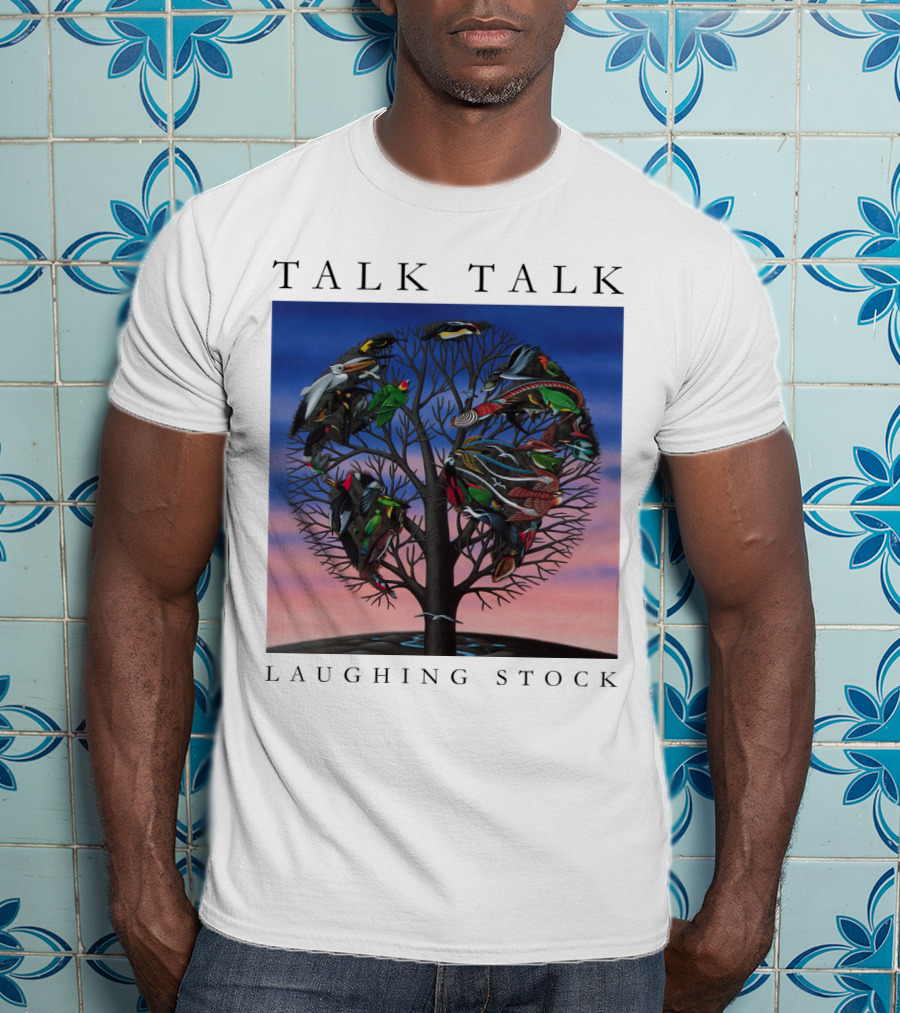 Talk Talk Laughing Stock Surreal Tree With Birds T-Shirt