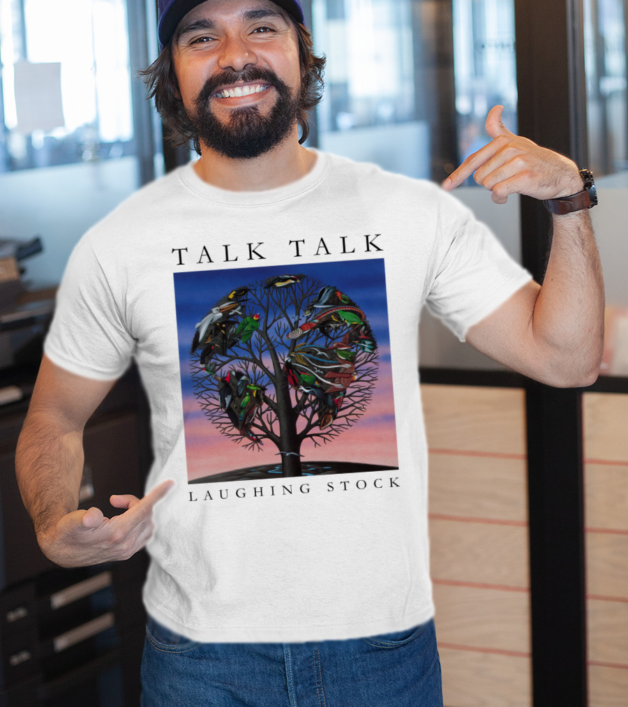 Talk Talk Laughing Stock Surreal Tree With Birds T-Shirt