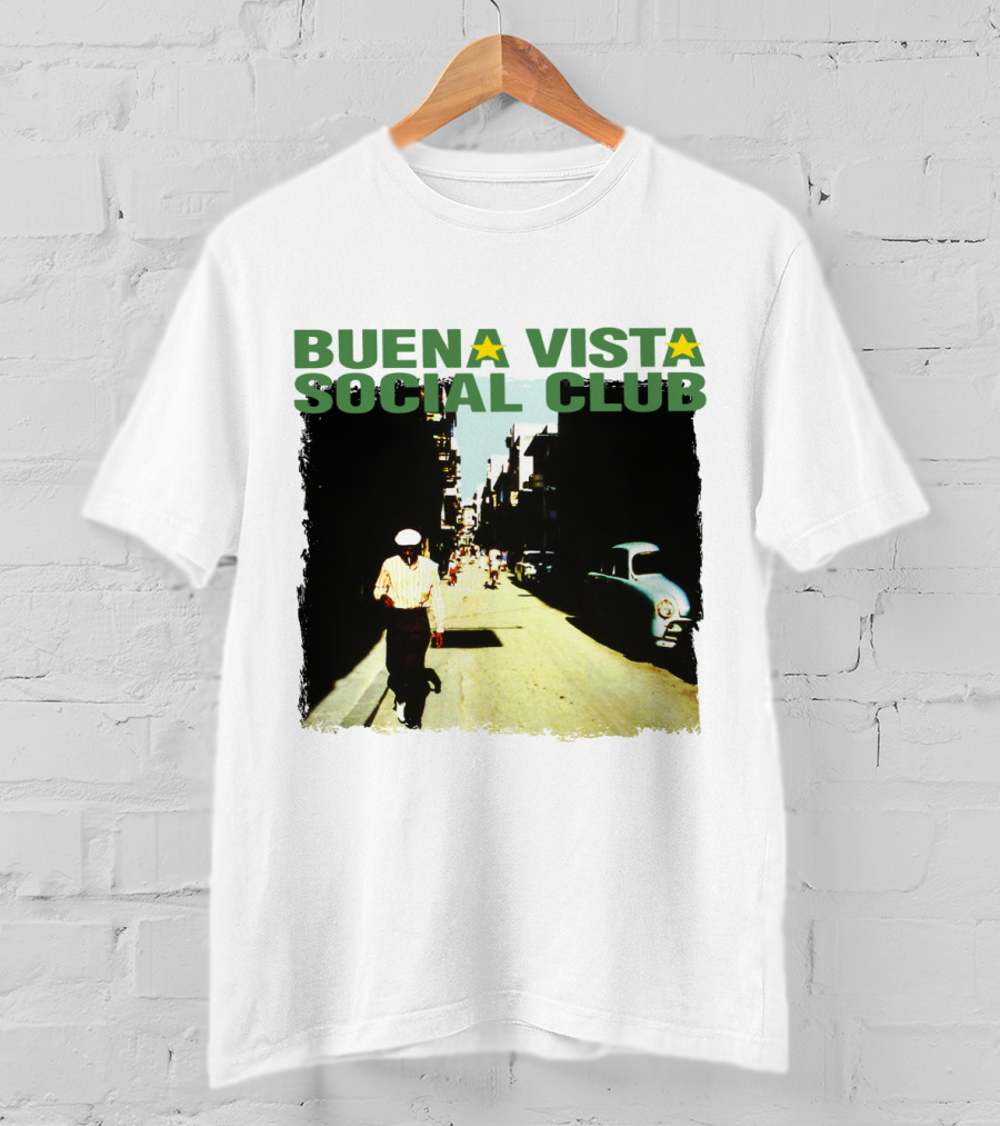 Buena Vista Social Club Vintage Havana Street Scene T-Shirt