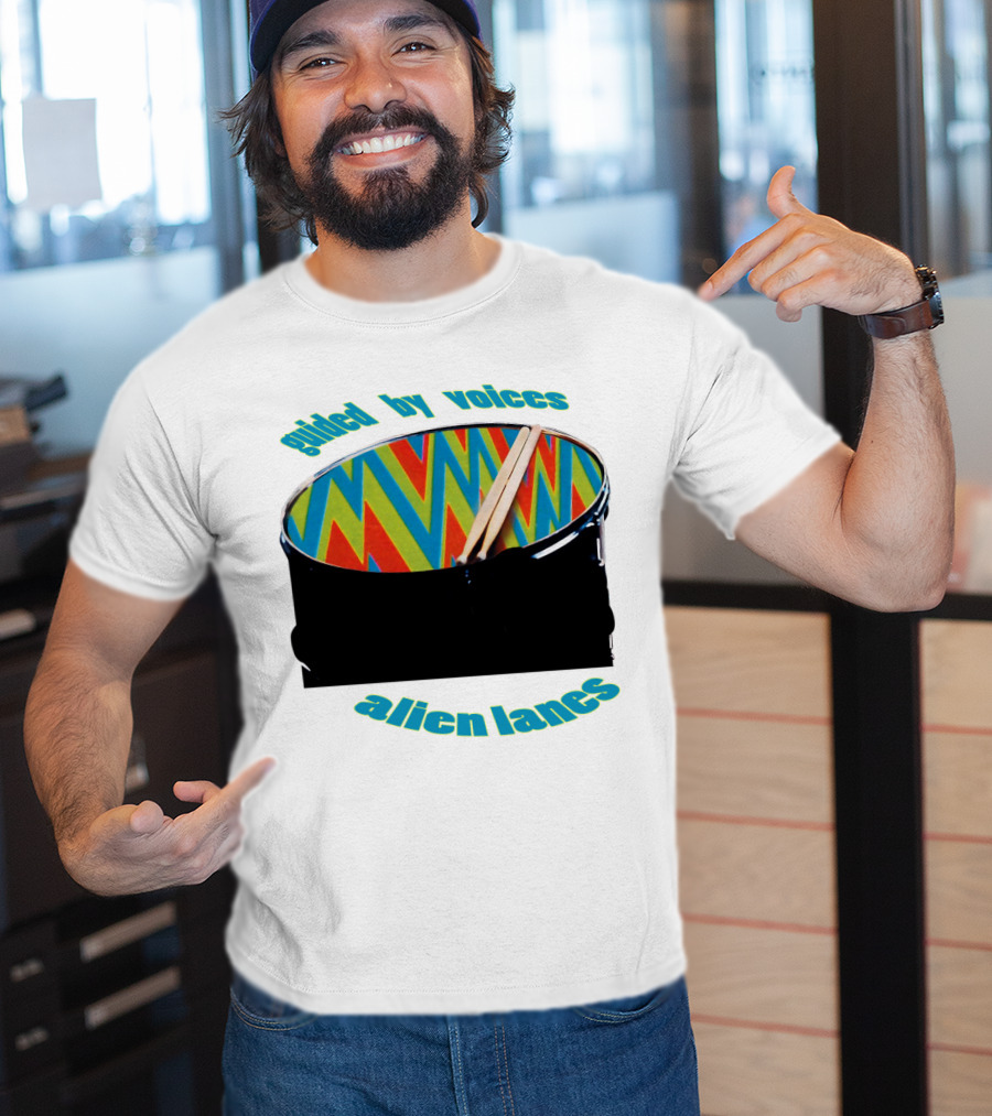Guided By Voices Alien Lanes Drum T-Shirt