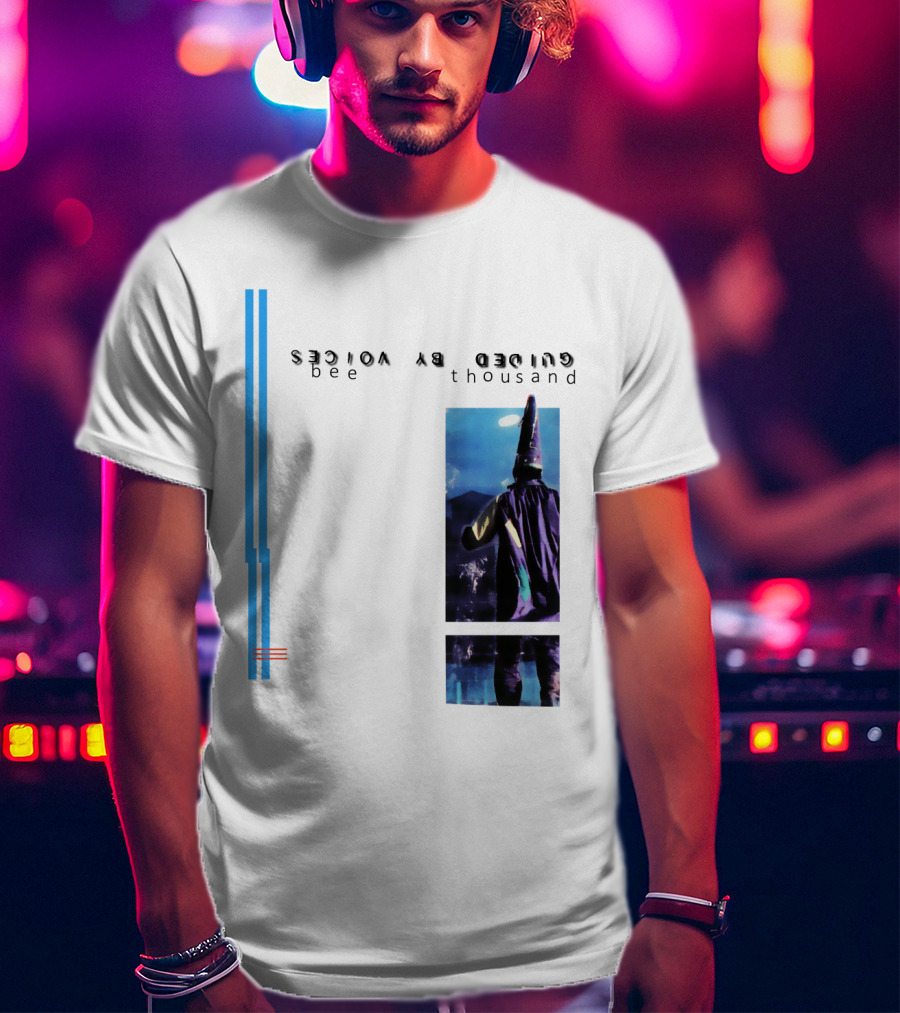 Guided By Voices Bee Thousand Wizard Reflection Retro Album Cover T-Shirt