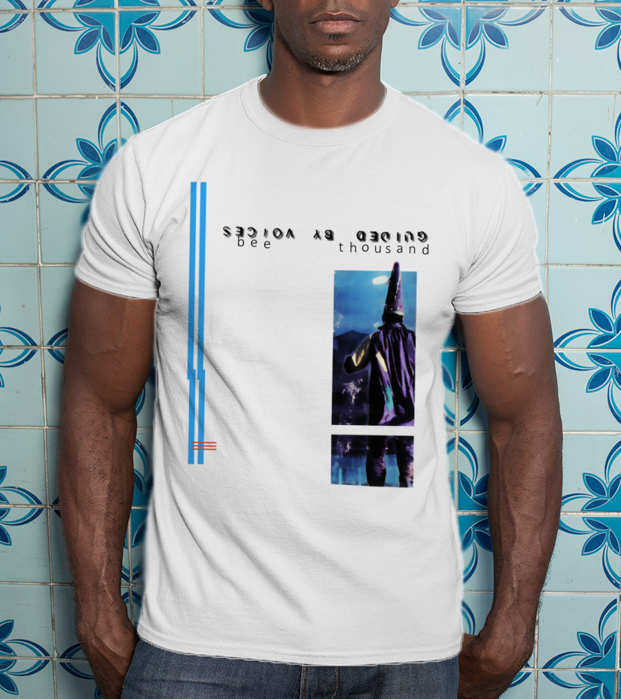 Guided By Voices Bee Thousand Wizard Reflection Retro Album Cover T-Shirt