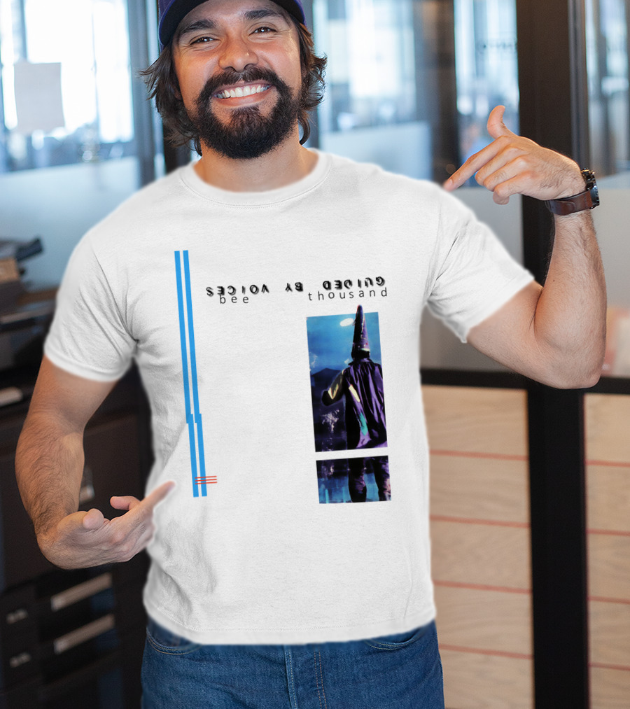 Guided By Voices Bee Thousand Wizard Reflection Retro Album Cover T-Shirt