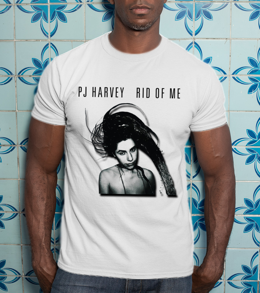 PJ Harvey Rid Of ME Album Cover T-Shirt