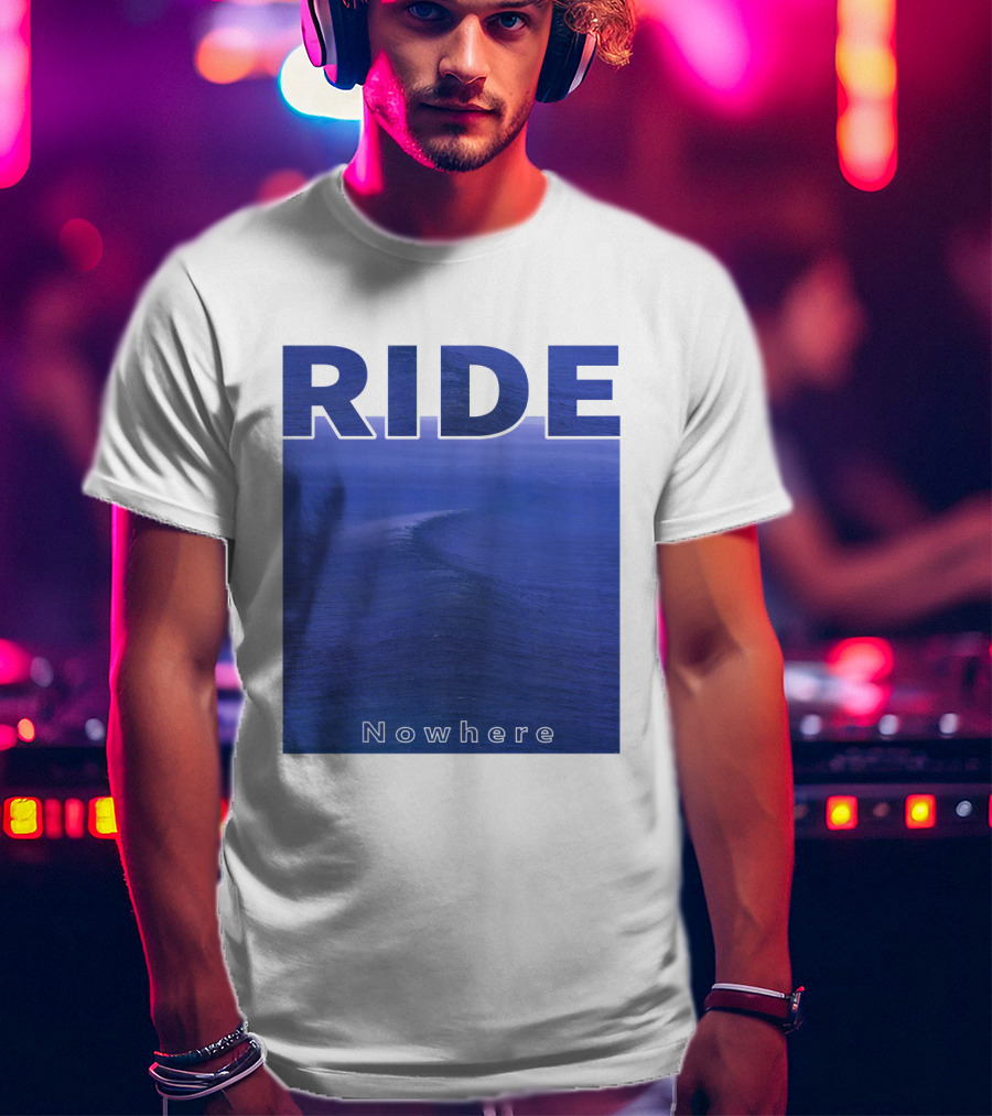 Ride Nowhere Shoegaze Album Cover T-Shirt
