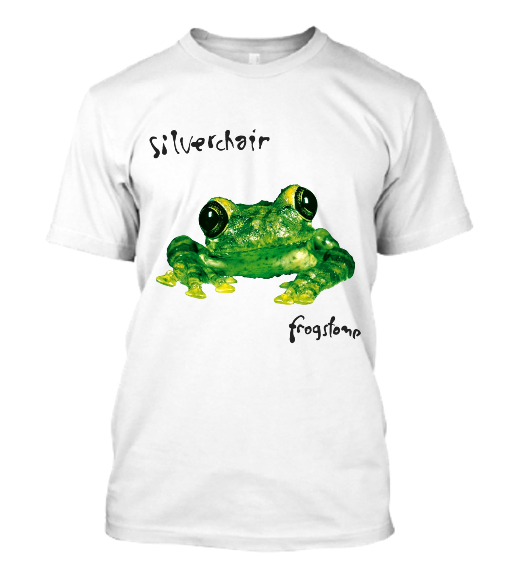 Silverchair Frogstomp Frog Green Eyes T-Shirt