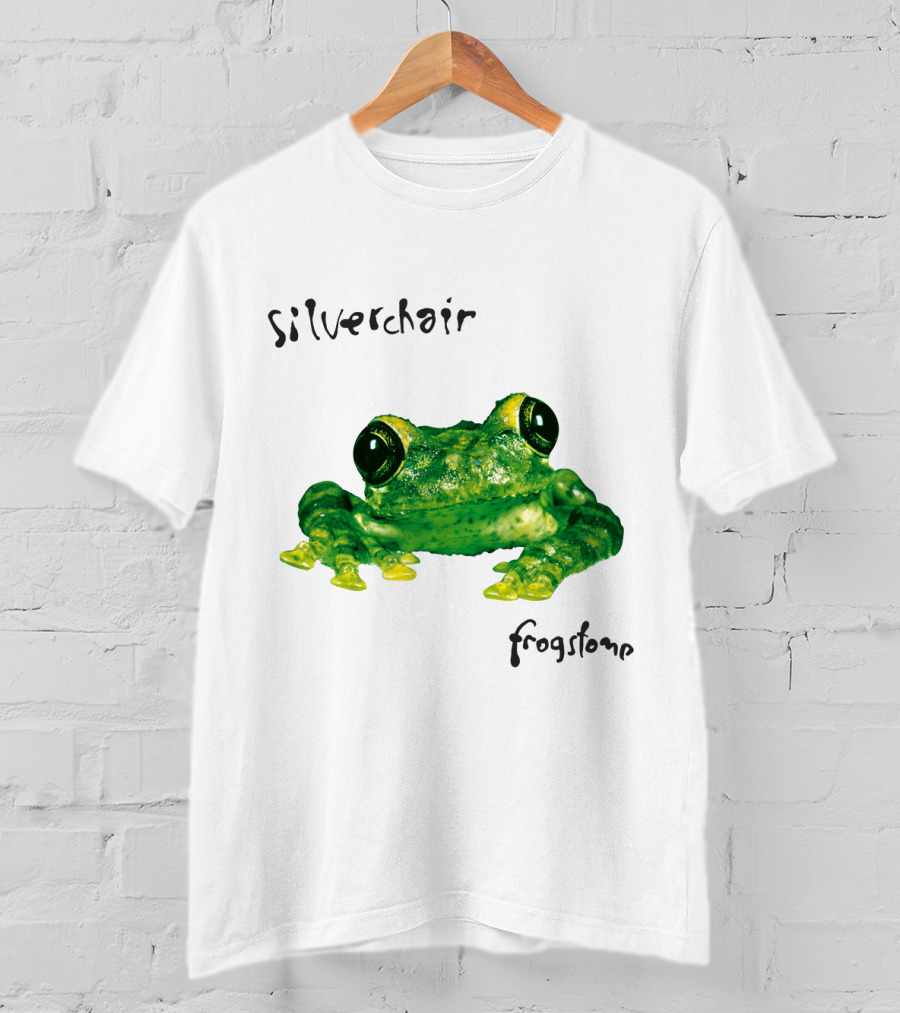 Silverchair Frogstomp Frog Green Eyes T-Shirt