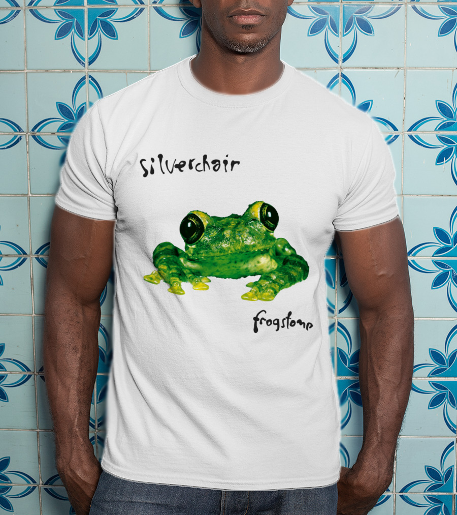 Silverchair Frogstomp Frog Green Eyes T-Shirt
