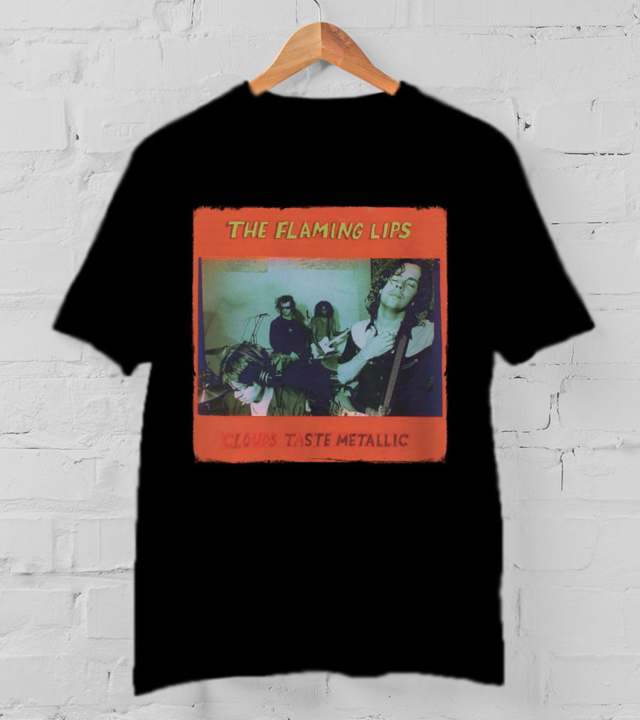The Flaming Lips Clouds Taste Metallic Album Cover T-Shirt