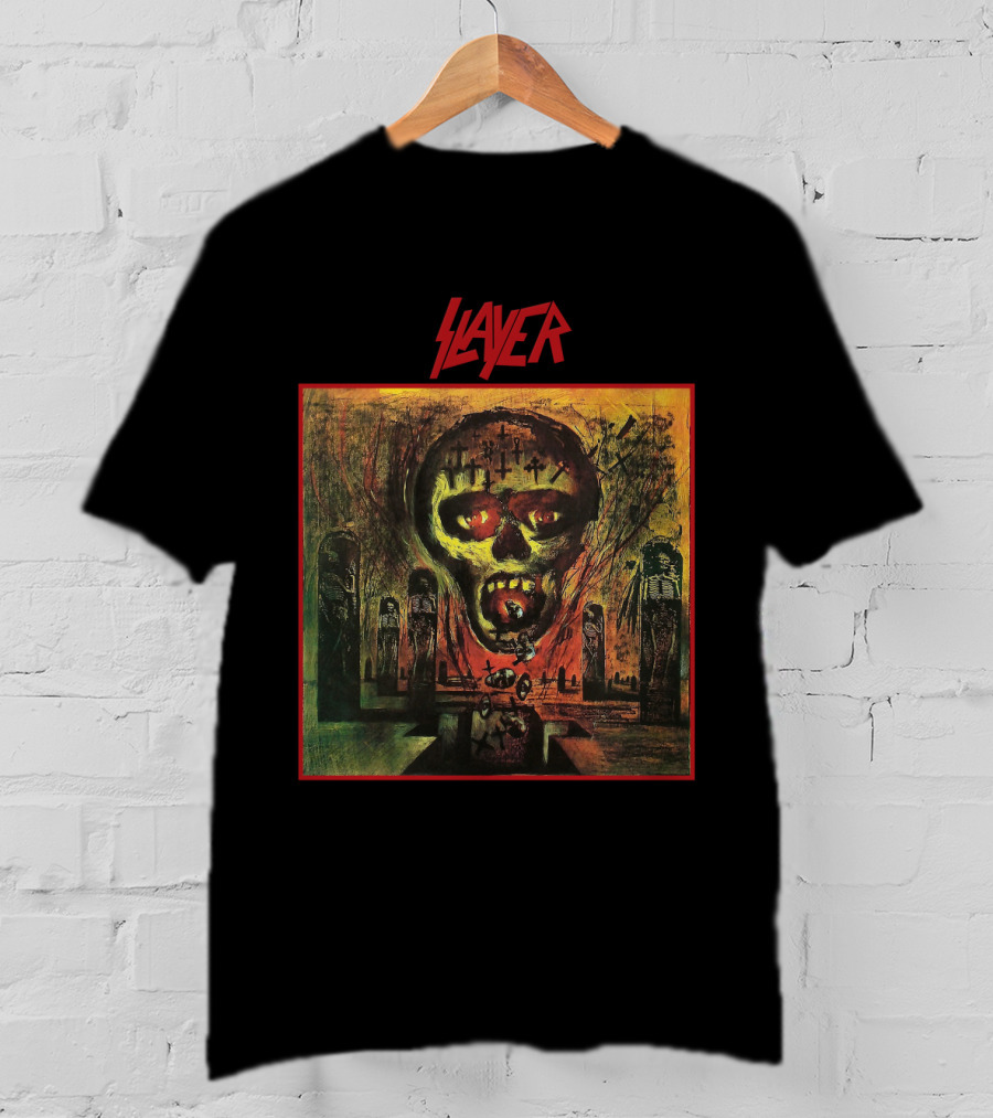 Slayer Seasons In The Abyss Skull T-Shirt