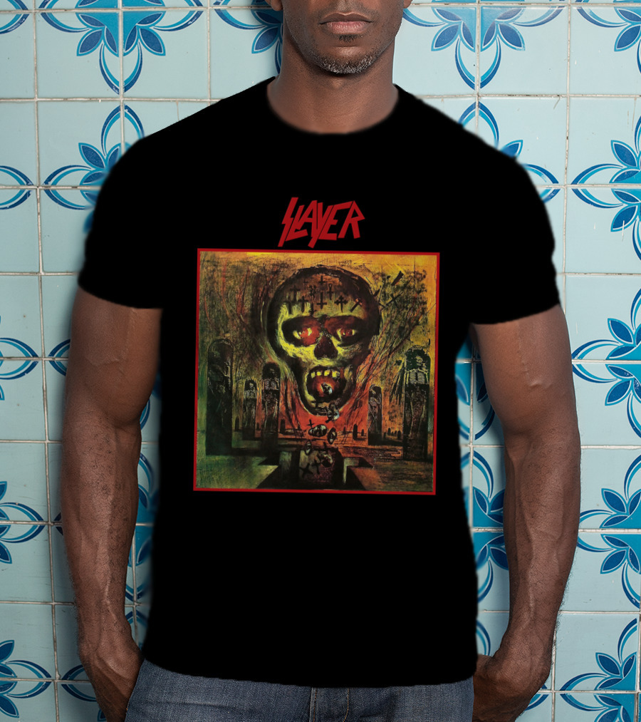 Slayer Seasons In The Abyss Skull T-Shirt