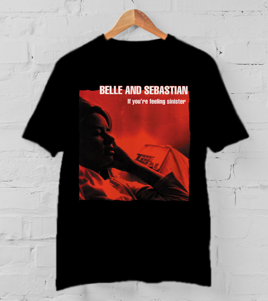 Belle And Sebastian If You're Feeling Sinister Album Cover Red Tone T-Shirt