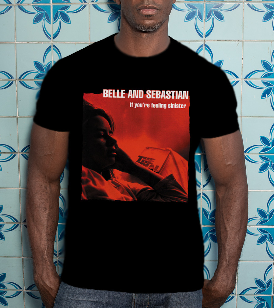 Belle And Sebastian If You're Feeling Sinister Album Cover Red Tone T-Shirt