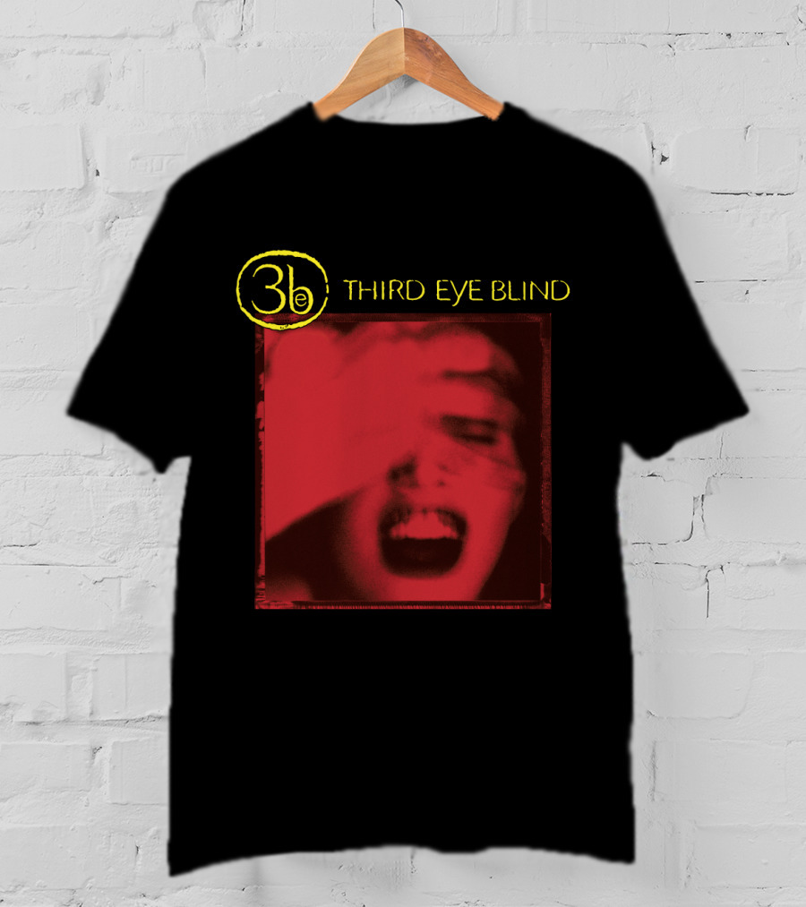 3eb Third Eye Blind Red Portrait Iconic Album Cover T-Shirt