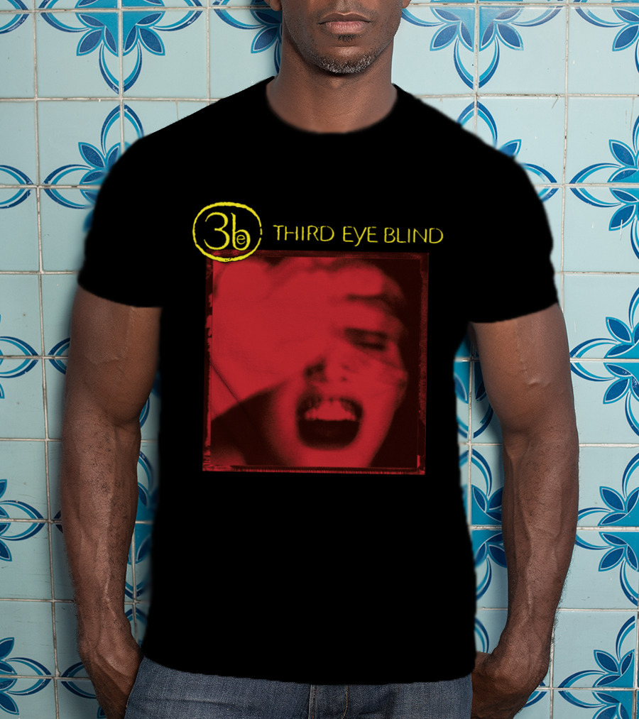 3eb Third Eye Blind Red Portrait Iconic Album Cover T-Shirt