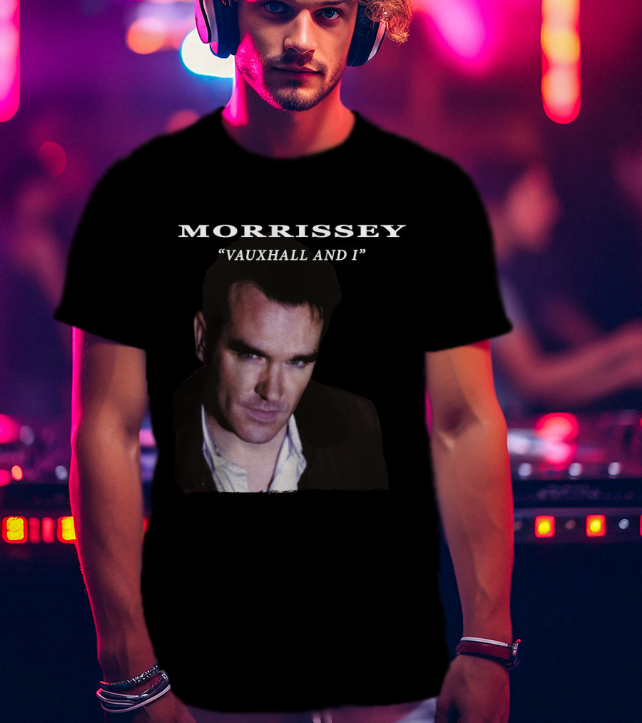 Morrissey Vauxhall And I Album Cover T-Shirt
