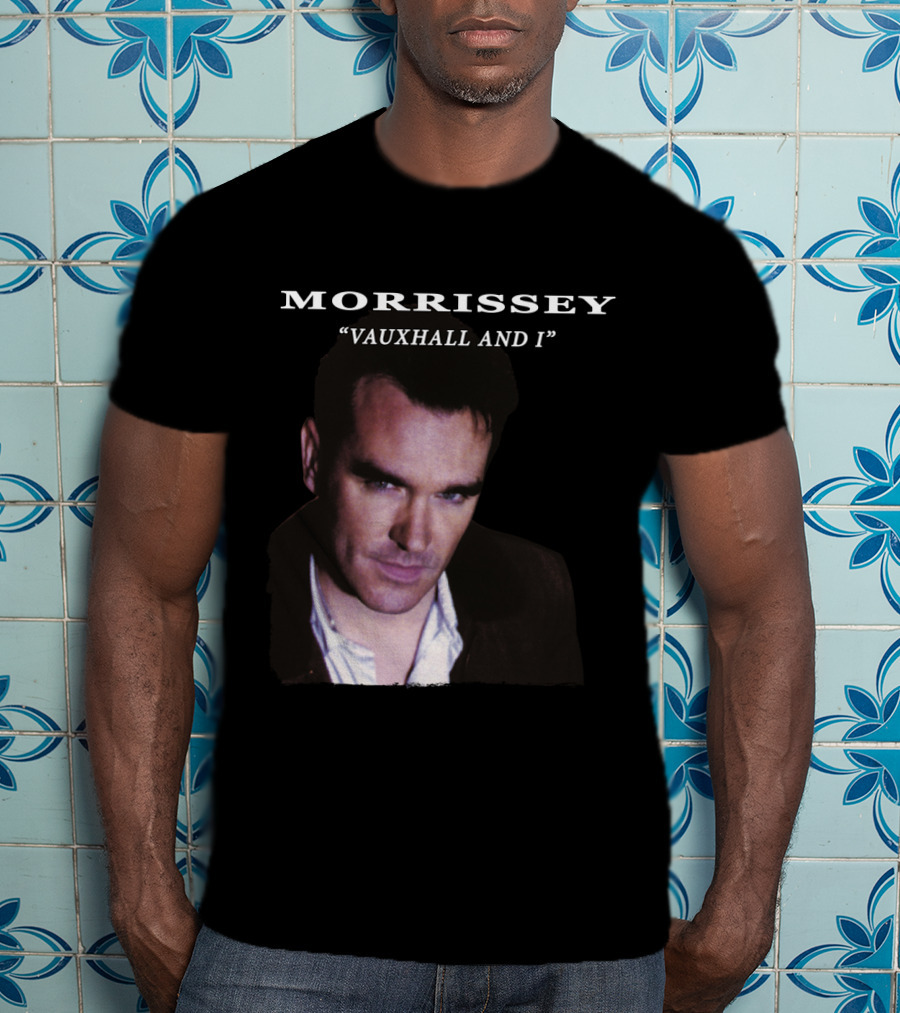 Morrissey Vauxhall And I Album Cover T-Shirt