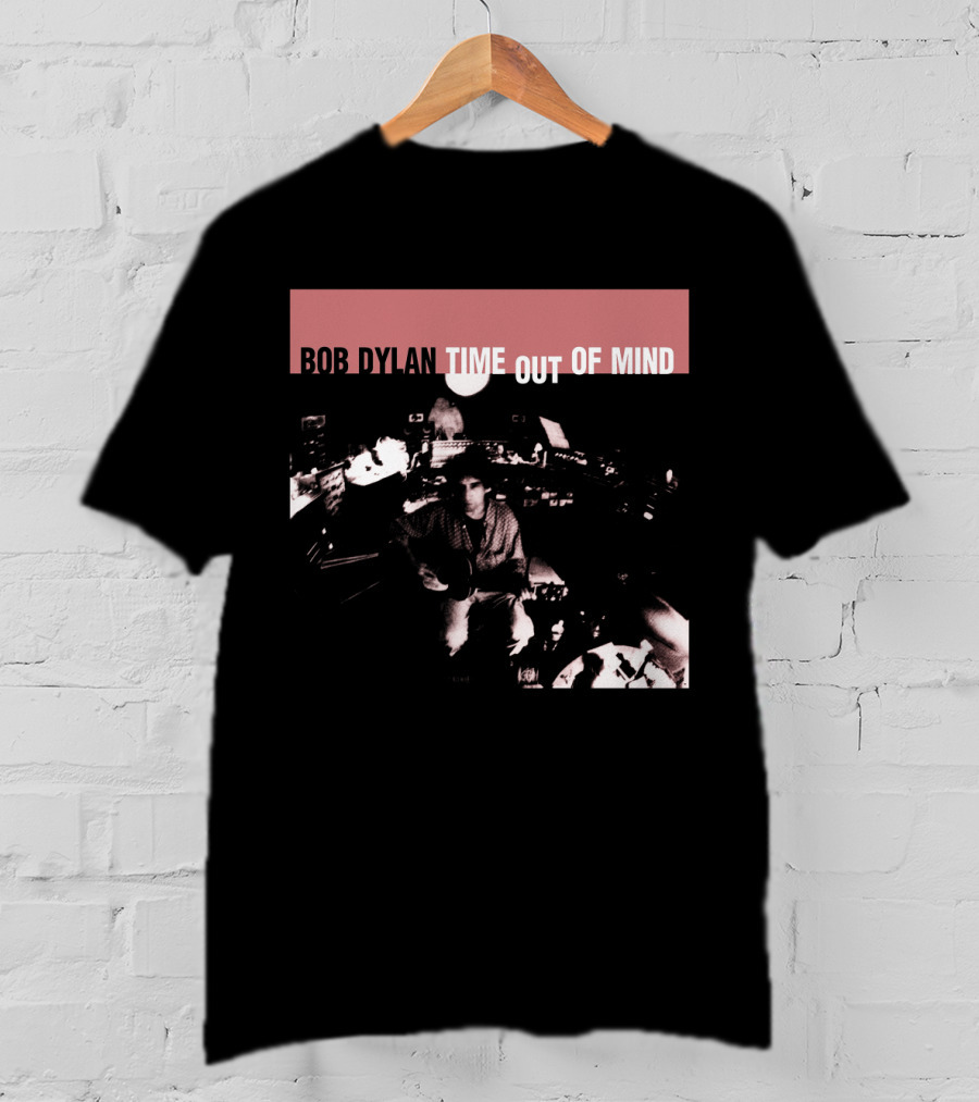 Bob Dylan Time Out Of Mind Album Cover Studio Session T-Shirt