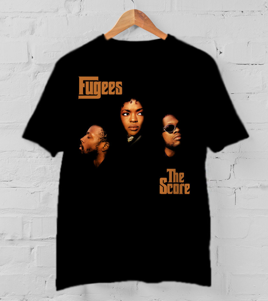Fugees The Score Album Cover Trio Wyclef Lauryn Pras T-Shirt