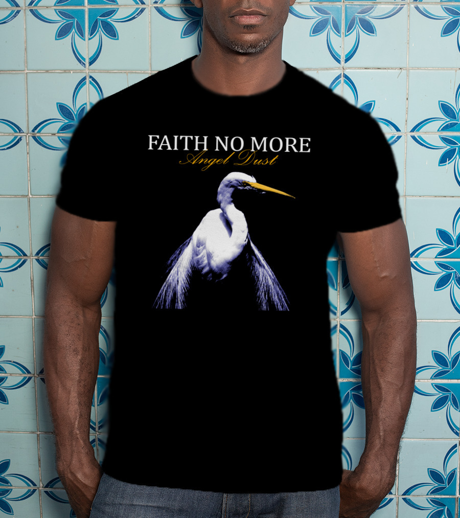 Faith No More Angel Dust Album Heron Image T-Shirt