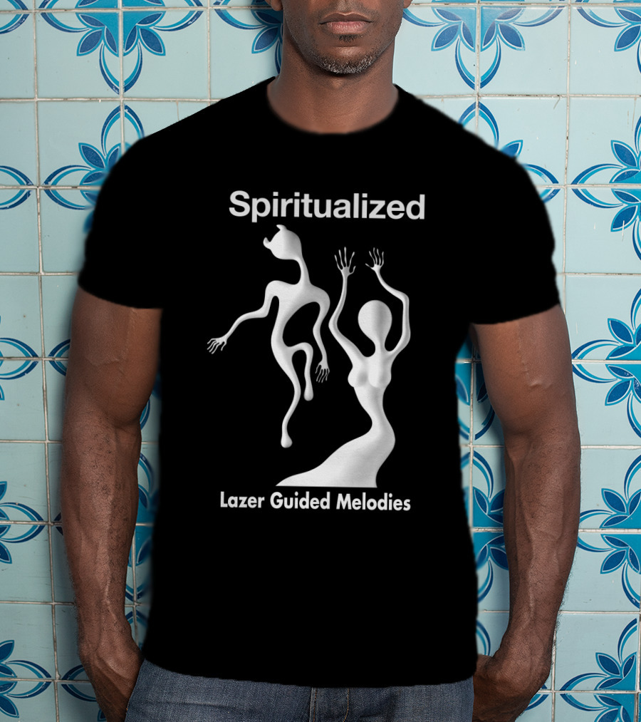Spiritualized Lazer Guided Melodies 1992 Album Cover T-Shirt