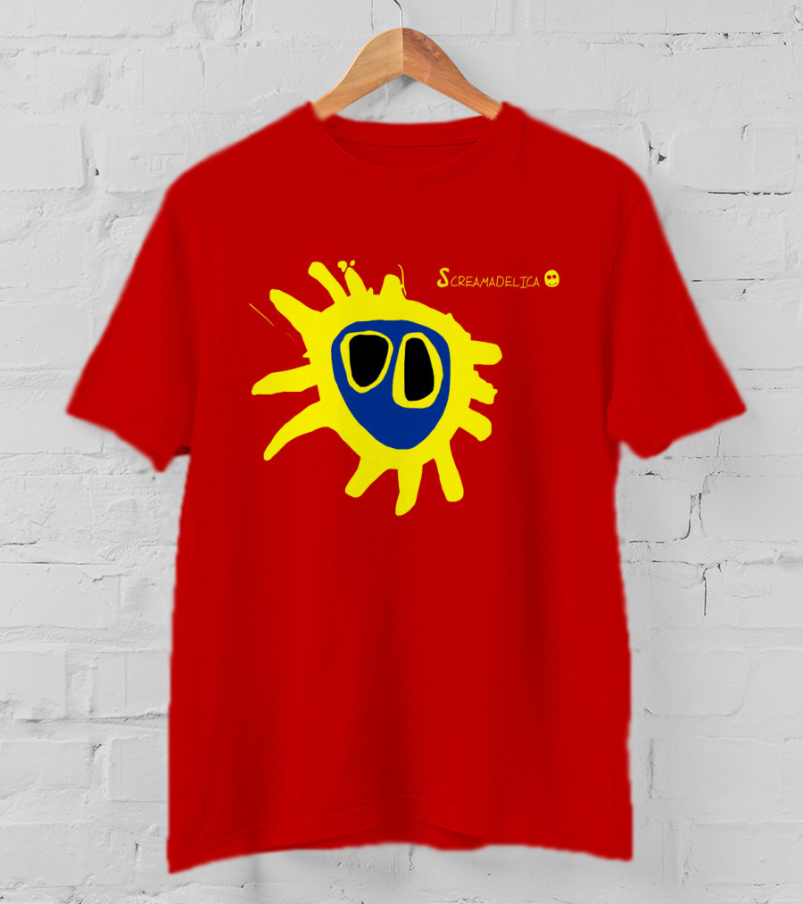 Primal Scream Screamadelica Iconic Sunburst T-Shirt