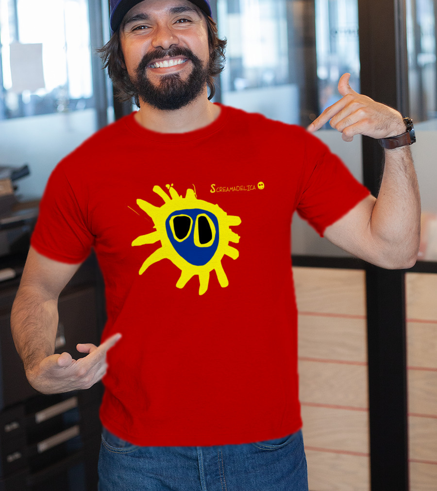 Primal Scream Screamadelica Iconic Sunburst T-Shirt