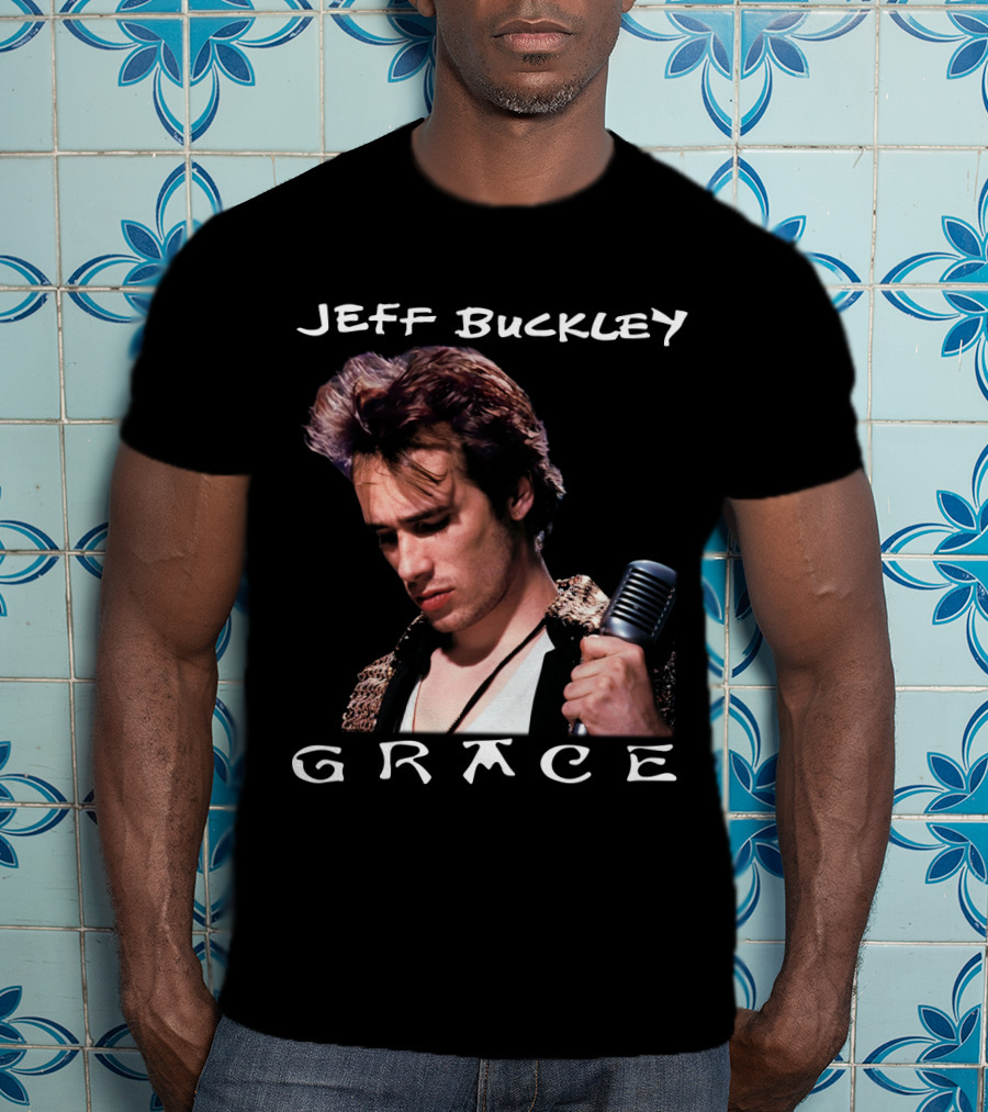 Jeff Buckley Grace Microphone T-Shirt