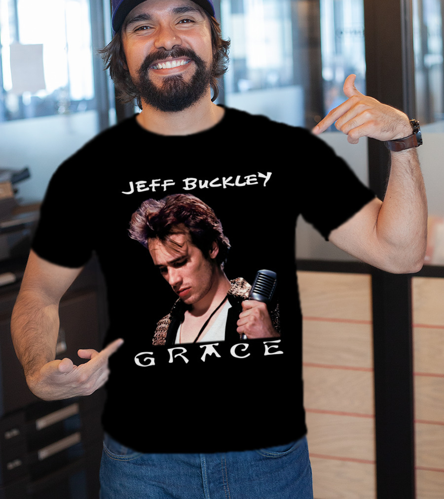 Jeff Buckley Grace Microphone T-Shirt