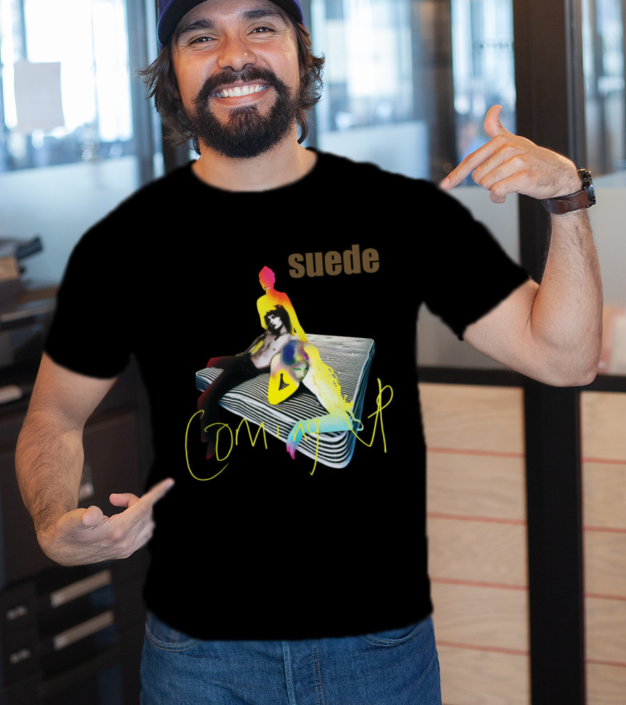 SUEDE Coming Up Album Cover T-Shirt
