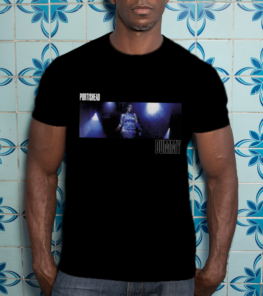 Portishead Dummy Album Cover Blue Light Scene T-Shirt