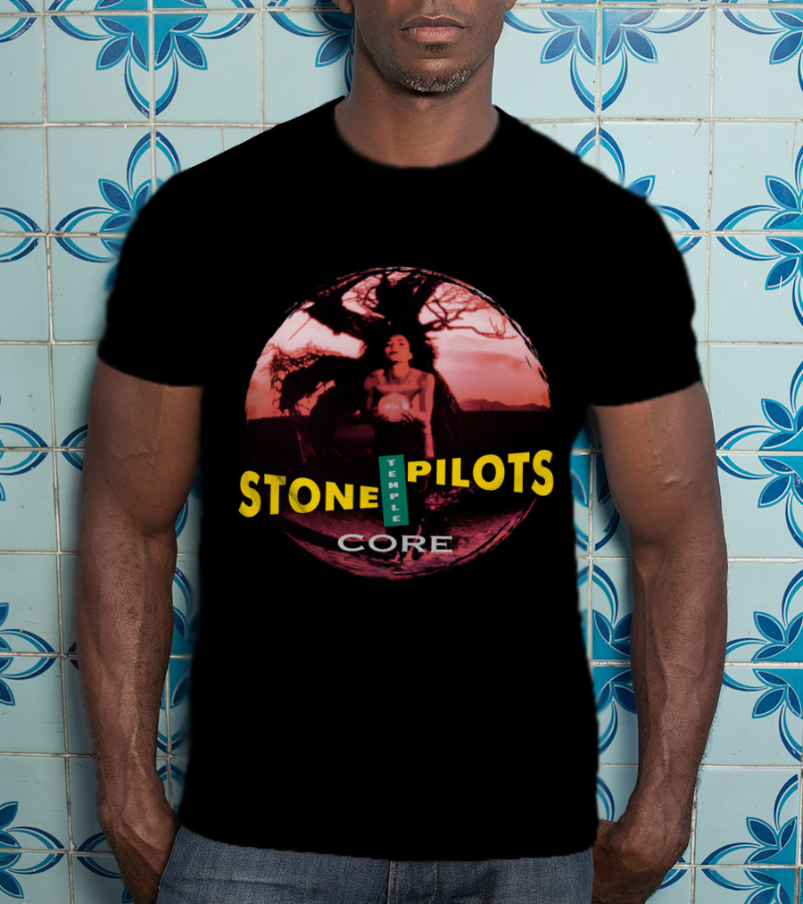 Stone Temple Pilots Core Album Cover T-Shirt