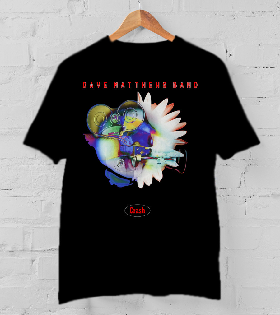 Dave Matthews Band Crash Album Art Colorful Abstract T-Shirt