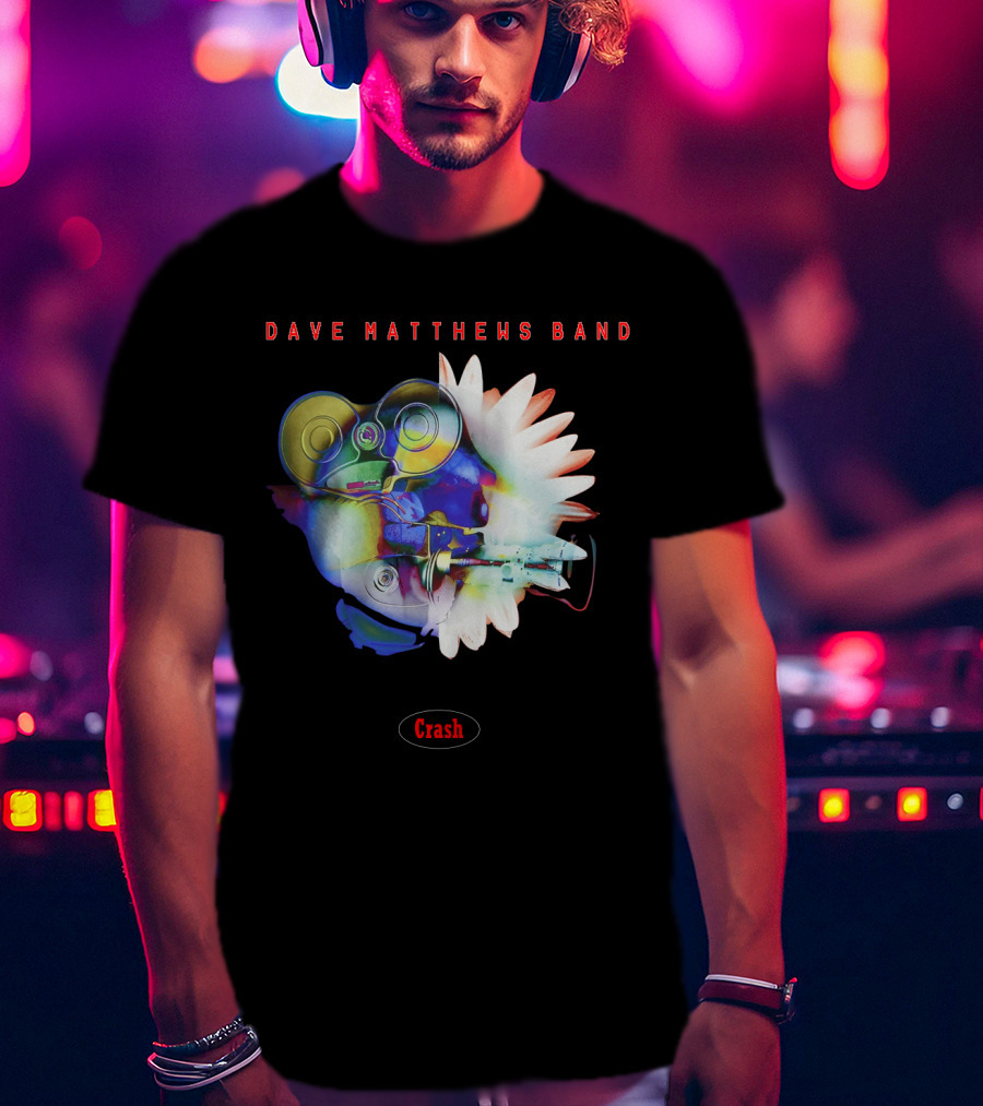 Dave Matthews Band Crash Album Art Colorful Abstract T-Shirt